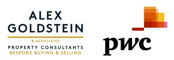 Alex Goldstein and PWC logo